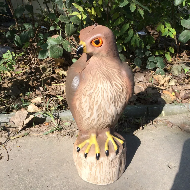 Us 189 Free Shipping Falcon Bird Deterrent Scarer Decoy 7 X 16 X 7 Inches Lifesize And Vivid In Figurines Miniatures From Home Garden On