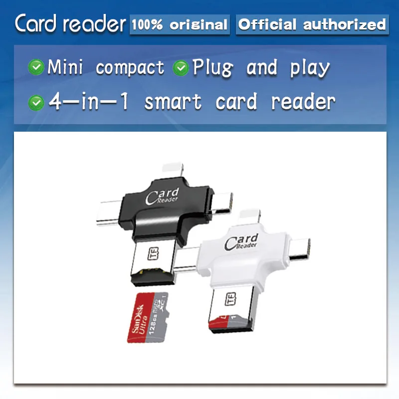 Sandisk Micro Sd Card 64gb 32gb 16gb 128gb Memory Card 4 In 1 Type C Lightning Micro Usb Usb 2 0 Card Reader For Iphone Memory Card Micro Sd Cardmicro Sd Card 64gb Aliexpress