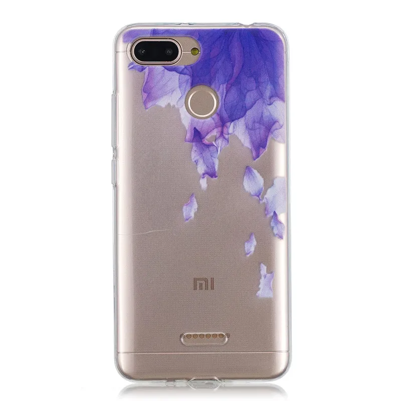 5,4" для Xiaomi Redmi 6 чехол s милый узор Xiomi Redmi 6 силиконовый мягкий чехол Xiaomi Redmi 6 Redmi6 чехол для телефона задняя крышка - Цвет: For Xiaomi Redmi 6