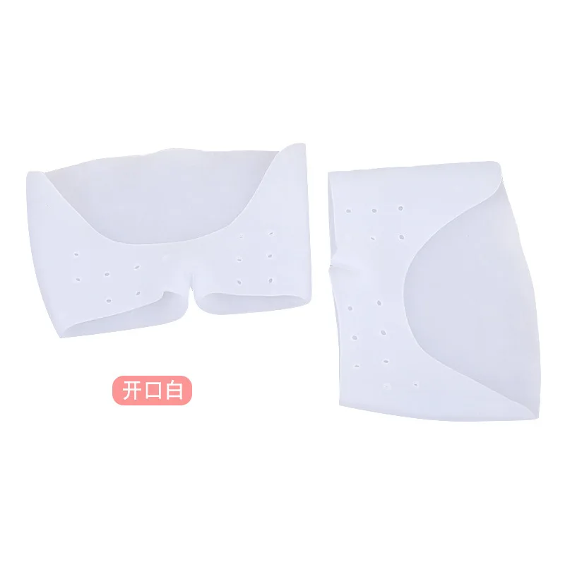 Protetores de Manicure Alívio da Dor Respirável Almofadas Frontfoot Pointe Toe Ballet Sapatos Anti Derrapante Almofada Pedicure 10 Par 5 Toe Pointe Ballet Sapatos Anti Derrapante Almofada