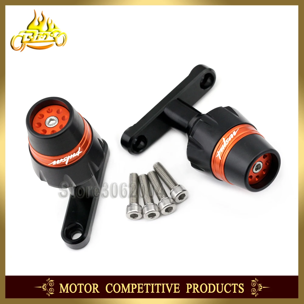 

Frame Slider Crash Protector Bobbins Falling Protection Motorcycle Accessories For Bajaj Pulsar 200 NS 2012-2015 2014 2013 CNC
