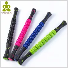 Мышечная роликовая палочка массажный валик для тела массажер для тела для снятия мышечной боли и спазмов черный супер качество