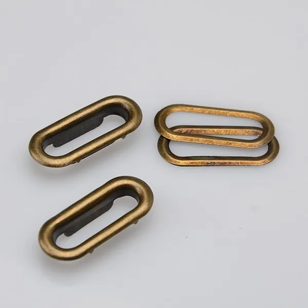 1 inch ( 25 mm ) Antique Brass Purse Grommets with Washers Bronze Oval Eyelet Grommets 1000pcs