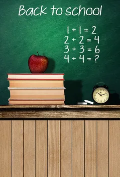 

Vinyl back to school photography backdrops printed newborn baby student background for photo studio