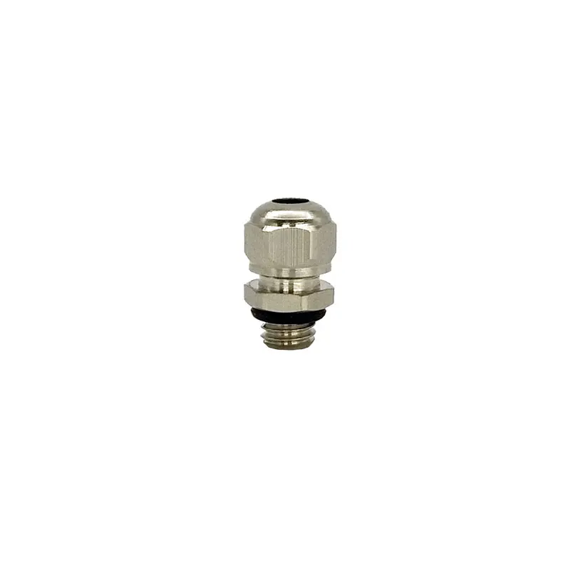 Nylon Rubber Plug M8*1.25(3-5MM) Metal Cable Waterproof Joint Flame-retardant Glan Head Cable Glands 20pcs
