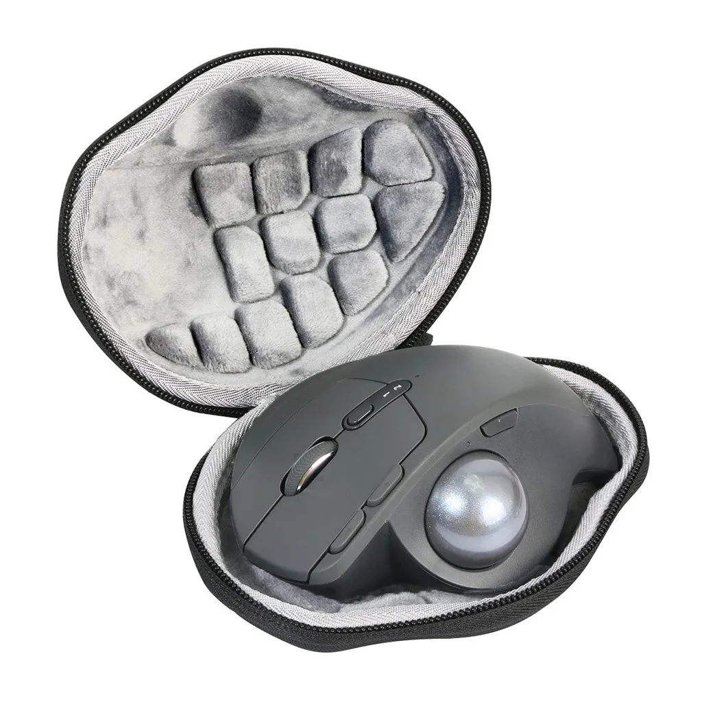 Портативный жесткий чехол для Logitech MX Ergo Mouse дорожная сумка с брелком беспроводной