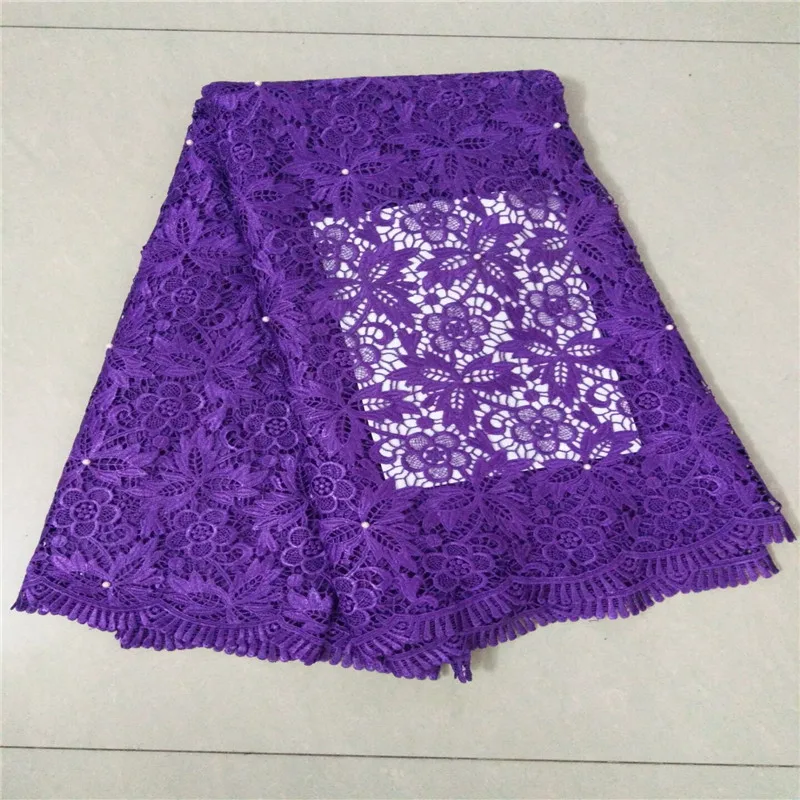 150  african lace fabric 2018 high quality lace guipure (3)_