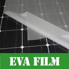 5m x Width 680mm thick 0 4mm EVA FILM for Solar Cell Encapsulation DIY Solar Lamination