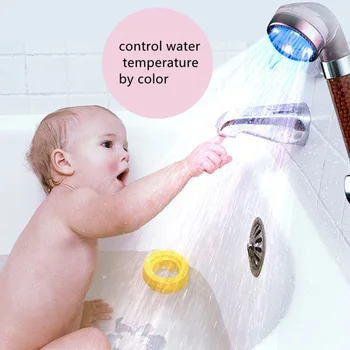 

Bathroom Water Ducha LED Shower Heads Chuveiro LED Light Shower Filter Water Saving Showerhead Showerheads LED Shower Head