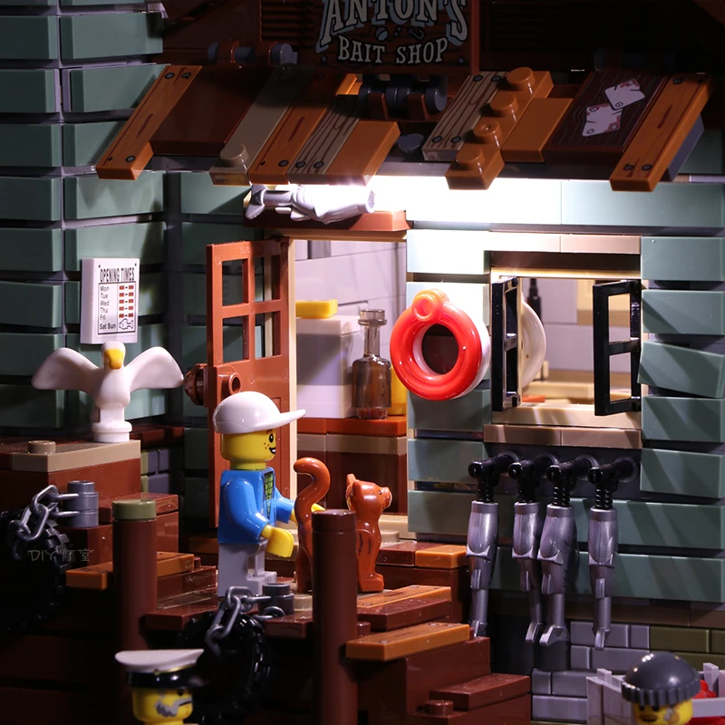 Набор светодиодных ламп для Lego 21310 строительные блоки Creator City Street совместимые 16050