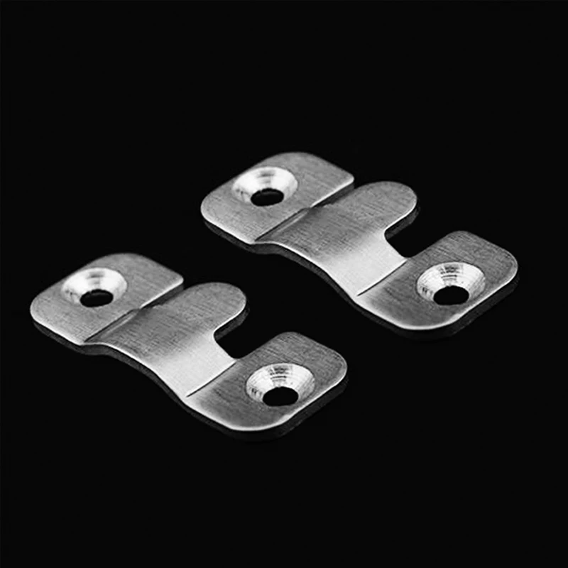 

High quality 10pcs/lot free shipping stainless steel picture frame hinge hooks for pictures on the wall antigvozd