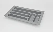 W280 (230) * D485 (430) * 50mm ABS Kunststoff Cuttable besteckkasten einsatz Einsätze utensil halter ausgestattet küche schublade