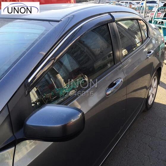

Car Window Sun Visor Sunshade Rain Guards ShieldFor Honda CITY 2014