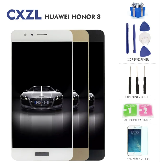 

Cxzl LCD For Huawei honor 8 display 5,2 pulgadas For Huawei honor 8 FRD L19 L09 L14 LCD pantalla completa