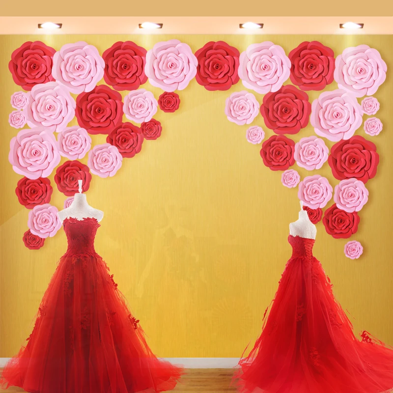 

Giant Paper Flower Set , Large Paper Flower, Big Paper Flower For Any Occasion