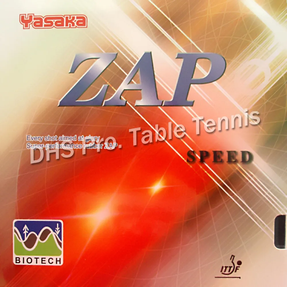 Yasaka ZAP SPEED BIOTECH Pips in Table Tennis Rubber With Sponge NO