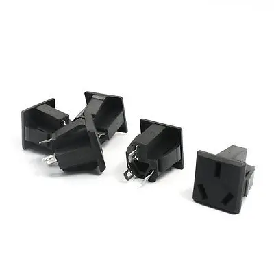 

5pcs AC250V 16A AU Plug PCB Board Square Socket Adapter Connector