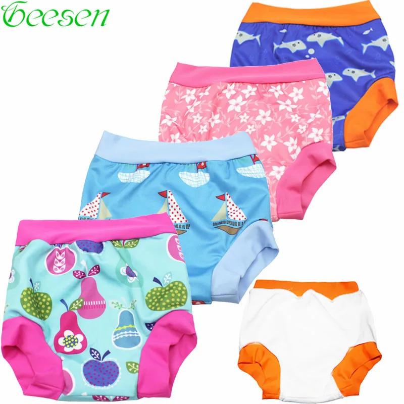 Baby Swim Diaper Swimming Cloth Nappy Swimming Pants Swimwear Swim Cloth Diapers Swimsuit Washable Pool Pant