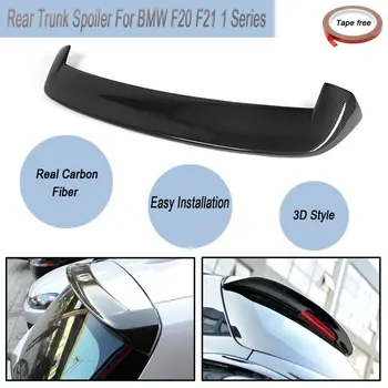 

Full Carbon Fibre M Performance 3D Rear Trunk Car Lip Roof Top Spoiler Wings For BMW F20 F21 1 Series 2010-2015