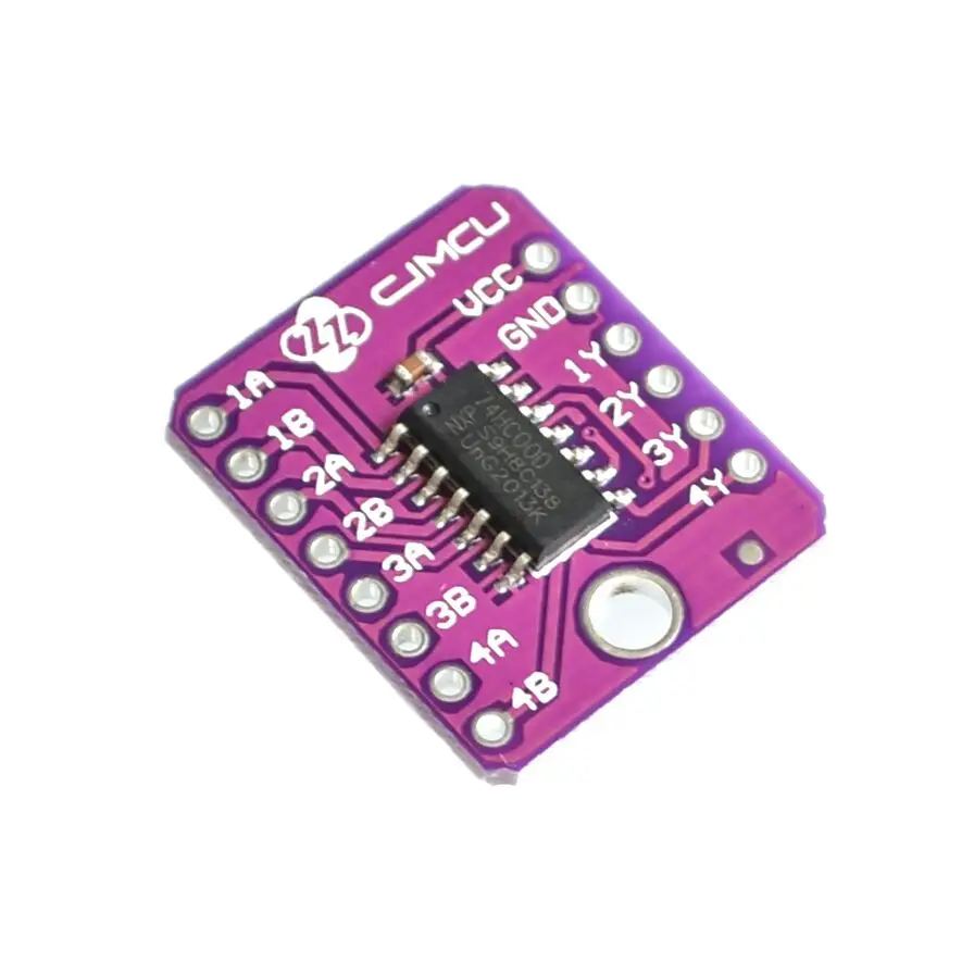 CJMCU 7400 SN74HC00D четыре 2 положительных входа NAND плата разработки модуля ворот|development