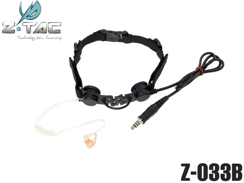 Z-Tactical Airsoft Tactique gorge mic for 2 Way Radio avec écouteur Z033 UK 