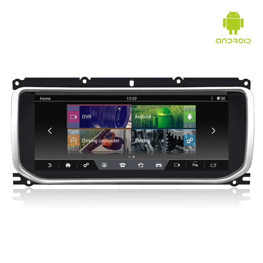 Мультимедийный плеер MERRYWAY 10 25 ''для приборной панели RANGE ROVER EVOQUE 2012 2016 GPS Bluetooth