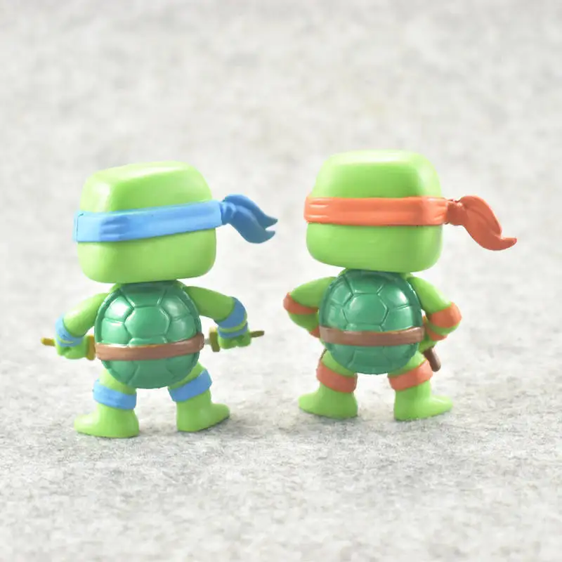 Funko POP 6 шт./набор Brother TMNT фигурка игрушка мультфильм цифровая Коллекция Модель подарок на день рождения игрушки