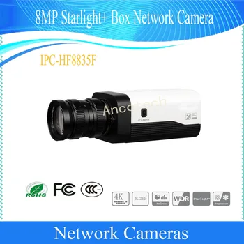 

Free Shipping DAHUA CCTV IP Camera 8MP WDR Box Network Camera With POE without Logo IPC-HF8835F