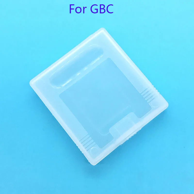 100pcs For Nintendo Gameboy Color for GBC Clear Game Cartridge Cases