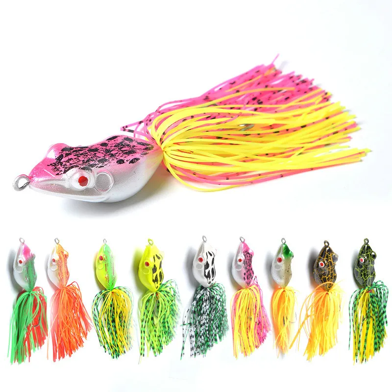 

1 Piece / Plastic Bait Frog Thunder Frog 4.5cm / 10g Freshwater Sea Fishing Bait Hard Bait Soft Plastic Bait Fishing