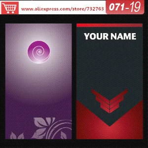 0071 19 business card template for print on plastic visit card design name card online