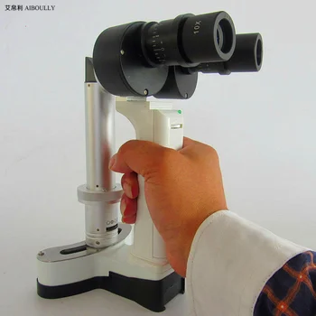 

10X/16X Handle Slit Lamp Microscope Portable Special Eye Microscope Pet Camera Facial Check Medical equipment diagnosis
