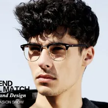 Ретро мода, металлическая полуоправа, стекло es, рамка для женщин и мужчин, стекло для чтения, УФ-защита, прозрачные линзы, компьютерные очки, стекло для глаз es