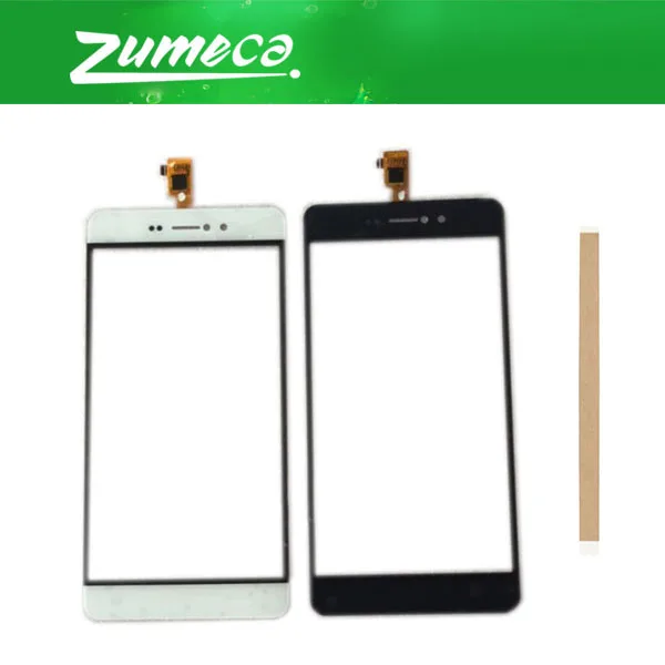 

5.0 Inch For Bluboo Picasso Touch Screen Digitizer Touch Panel Lens Glass Replacement Part White Black Color With Tape