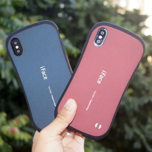 IFace гель Ударопрочный силиконовый матовый чехол для IPhone 6 S 7 8 X плюс |