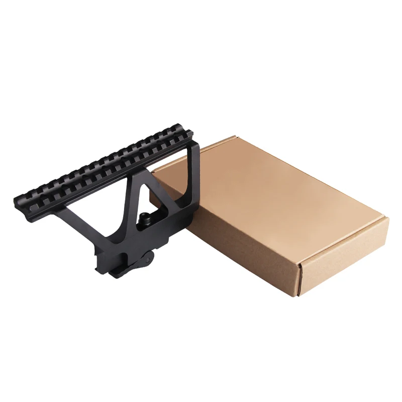 Quick Detach Picatinny Railed Scope Mount Side Rail ADM Lock Systerm for AK-47 AK-74 RL2-0005BK-07