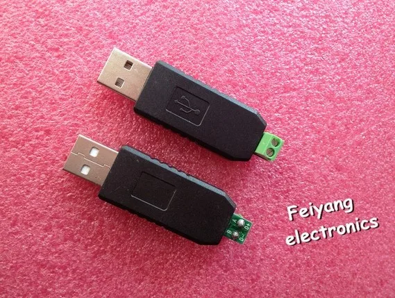 

HOT SALE! 1pcs/lot USB to RS485 485 Converter Adapter Support Win7 XP Vista Linux Mac OS WinCE5.0 MODU