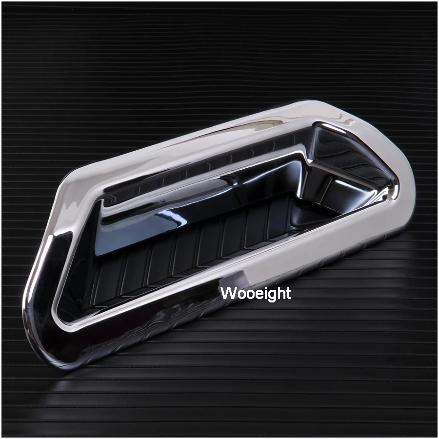 Car Chrome Rear Trunk Tailgate Door Handle Bowl Cover Trim Molding Garnish Decoration For Ford Escape Kuga 2013-2016 2017 2018 (4)