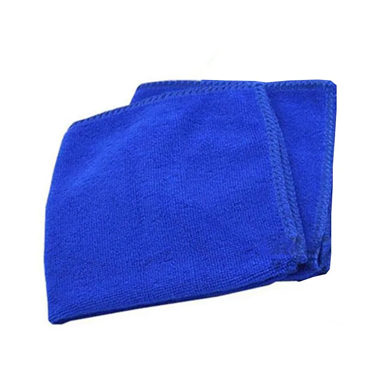 Для автомойки, очистки 2 шт. синяя мягкая впитывающая ткань для мытья Авто Полотенца для чистки из микрофибры toalla microfibra#0