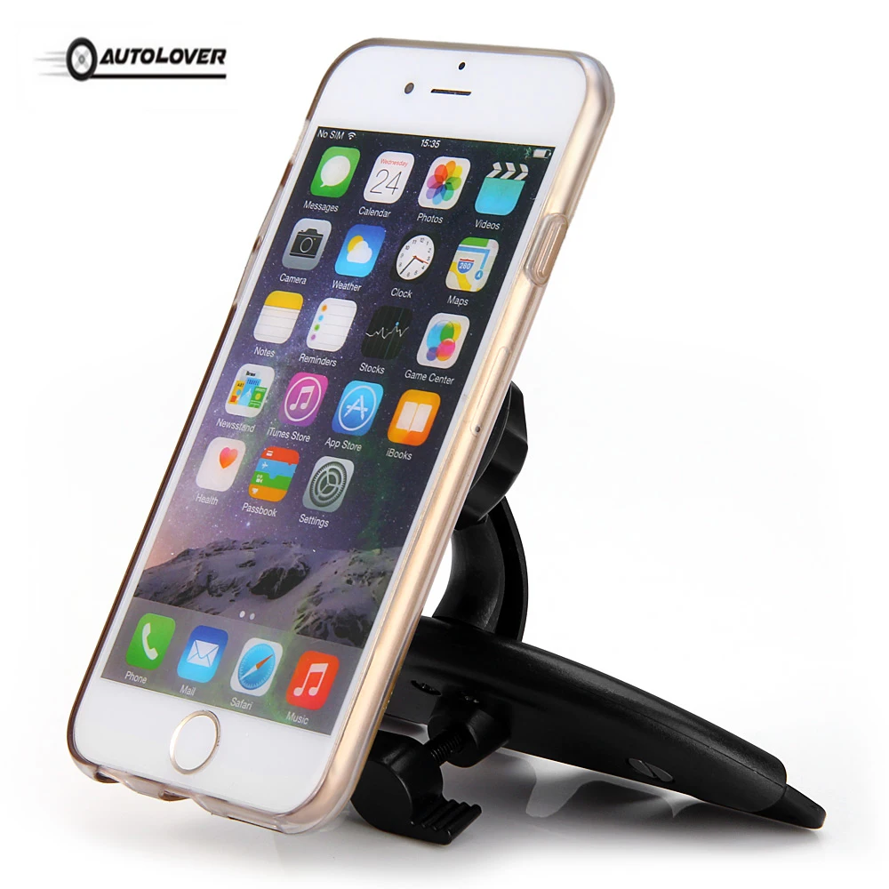 Original Suction Car CD Slot Mount Stand Car Bracket Holder