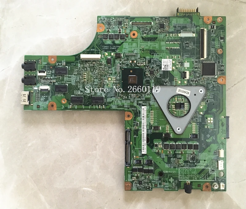 Материнская плата для ноутбука dell N5010 052F31 52F31 CN-052F31 48.4HH01.011, полностью протестирована