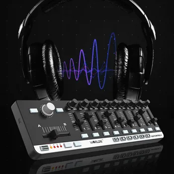 

Worlde Easy Control.9 MIDI Keyboard Portable Mini USB 9 Slim-Line Control Professional MIDI Controller