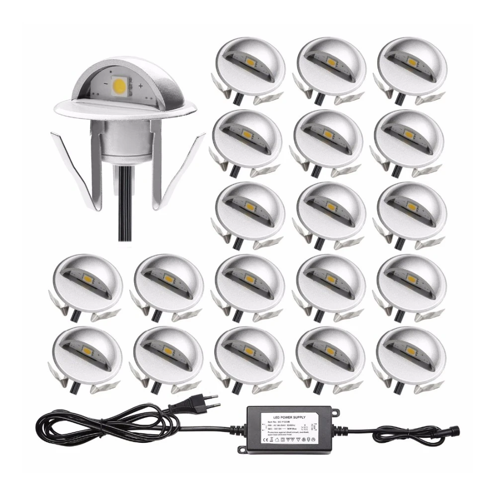 DC 12V Decorated Flush Mounting Gazebo Wall Light Outdoor Street