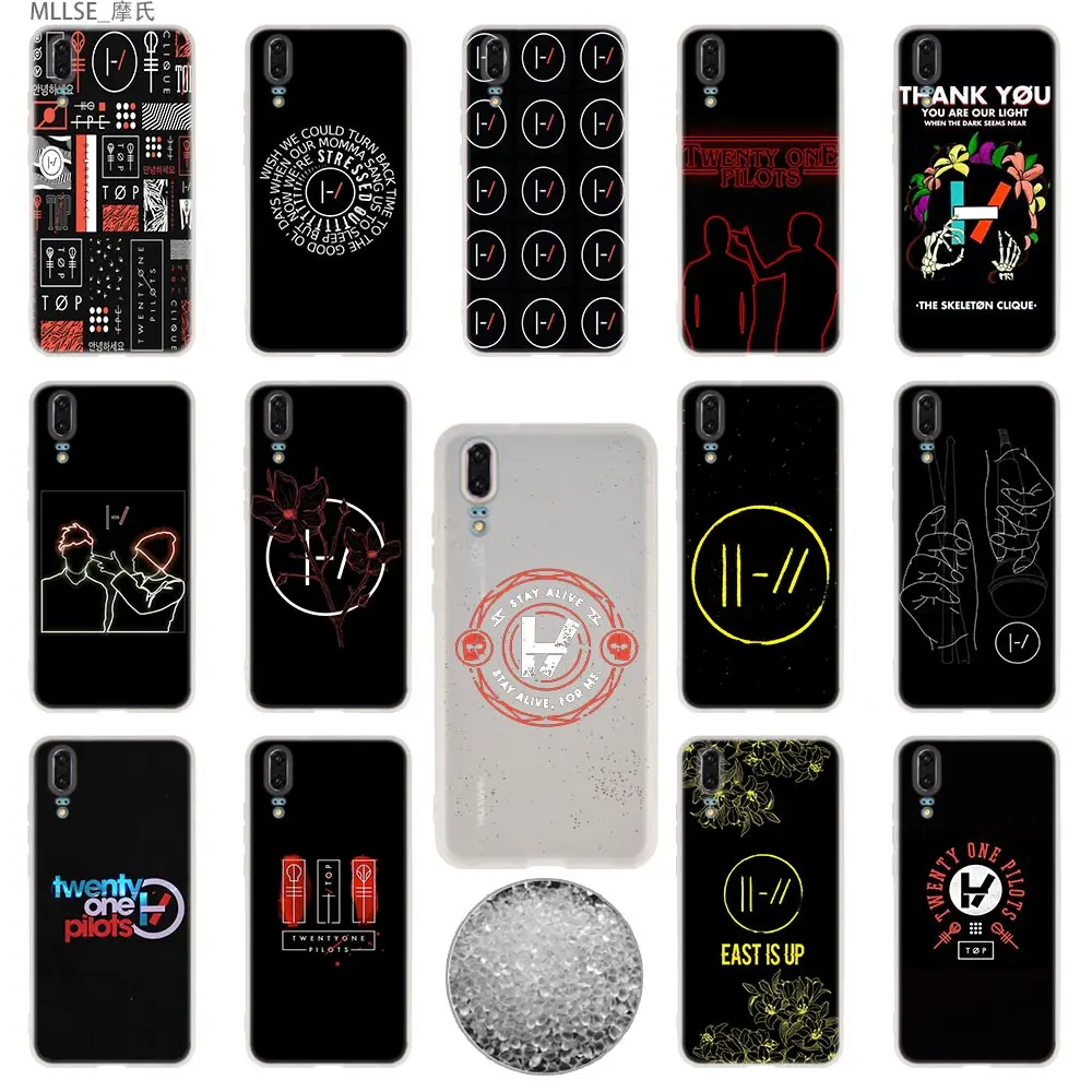 

Cover Phone Cases Soft For Huawei P 20 pro P10 Plus P9 P8 lite 2017 P30 pro samrt 2019 Nova 3e Twenty One Pilots Tyler Joseph