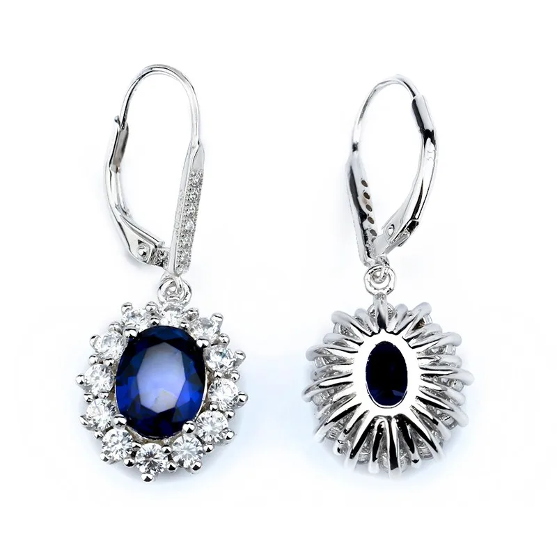 925 Sterling silver drop earring GNE0955 (5)