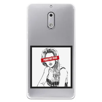 

Stand case costume drawing Punks Not Dead WP002 for Nokia 6