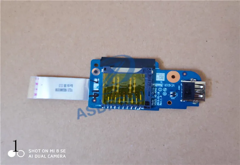 Оригинальный NS-A043 для Lenovo край E431 E531 устройство чтения карт USB доска с cable100 % тест