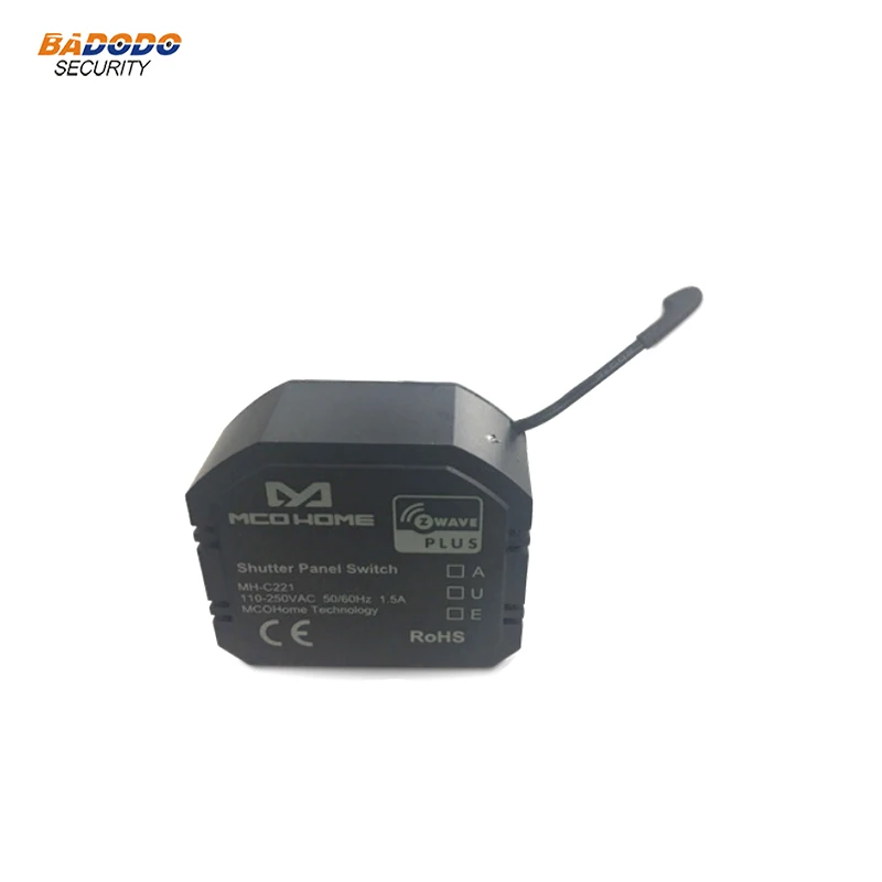 

Z-Wave Plus roller shutter module device MCO HOME C221 with energy metering function for Single-phase asynchronous AC motor