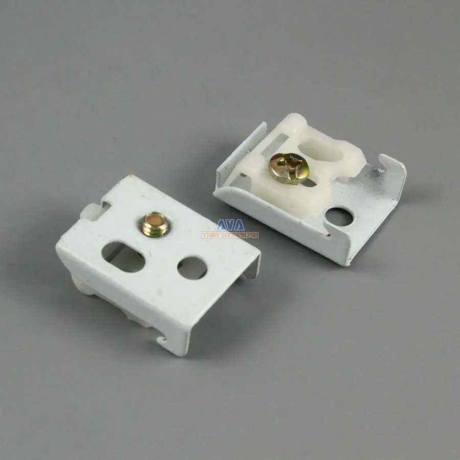 Curtain Track Bracket Curtain Track Brace 25x19mm 40 Pieces