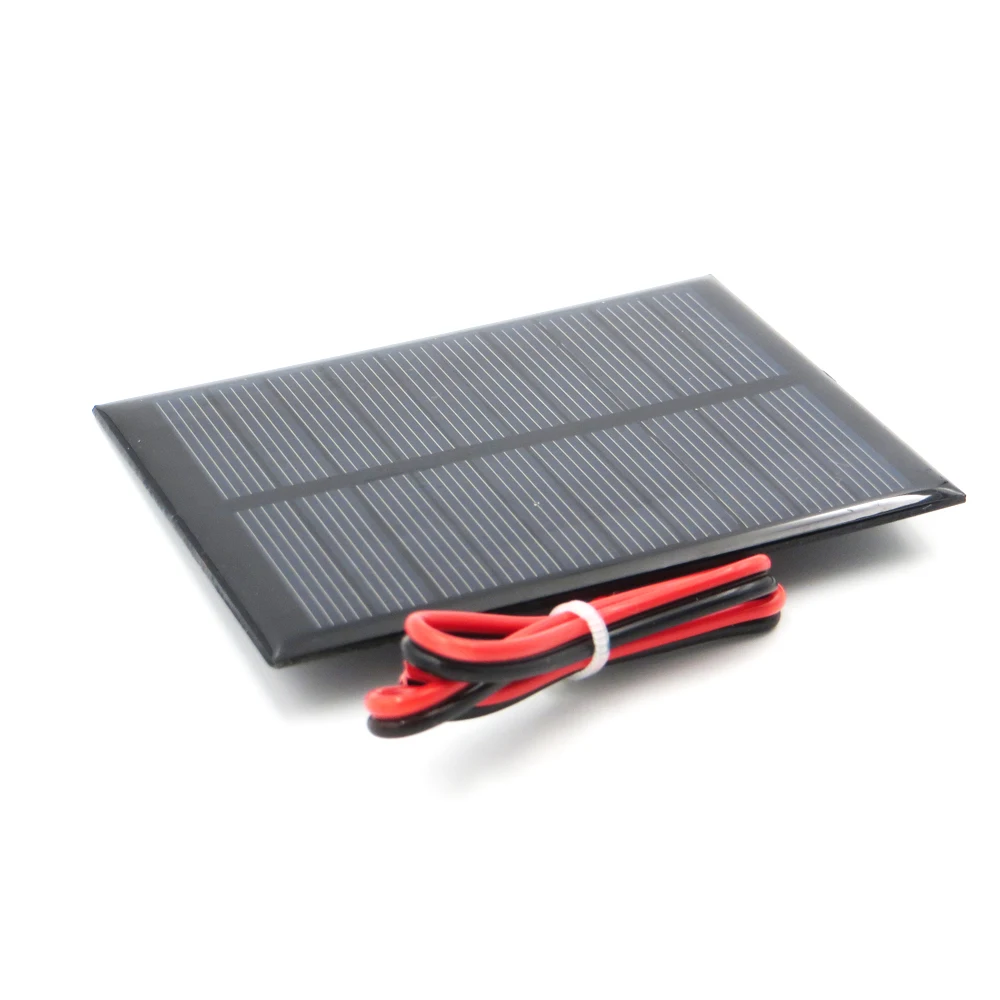 

5 V 160mA 0.9Watt extend wire Solar Panel Polycrystalline Silicon DIY Battery Charger Small Mini Solar Cell cable toy 5V Volt